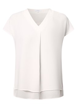 Opus Damska bluzka koszulowa - Feliso Kobiety Sztuczne włókno biały jednolity ze sklepu vangraaf w kategorii Bluzki damskie - zdjęcie 171476484