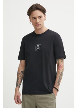 Marc O&apos;Polo t-shirt bawełniany męski kolor czarny z nadrukiem 423201251070 ze sklepu ANSWEAR.com w kategorii T-shirty męskie - zdjęcie 171477221