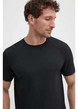 Geox t-shirt M4510K-T3098 męski kolor czarny gładki ze sklepu ANSWEAR.com w kategorii T-shirty męskie - zdjęcie 171477311