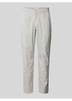 Spodnie z wpuszczanymi kieszeniami model ‘TINO’ ze sklepu Peek&Cloppenburg  w kategorii Spodnie męskie - zdjęcie 171477732