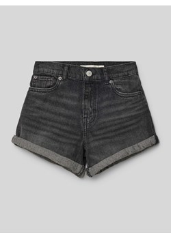 Szorty jeansowe o kroju slim fit z 5 kieszeniami ze sklepu Peek&Cloppenburg  w kategorii Spodenki dziewczęce - zdjęcie 171478274