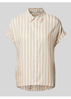 Bluzka koszulowa z wiskozy ze wzorem w paski ze sklepu Peek&Cloppenburg  w kategorii Koszule damskie - zdjęcie 171478430