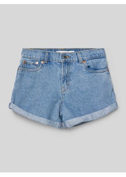 Szorty jeansowe o kroju slim fit z 5 kieszeniami ze sklepu Peek&Cloppenburg  w kategorii Spodenki dziewczęce - zdjęcie 171478654