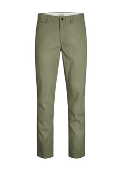 Jack &amp; Jones Spodnie chino w kolorze khaki ze sklepu Limango Polska w kategorii Spodnie męskie - zdjęcie 171479902