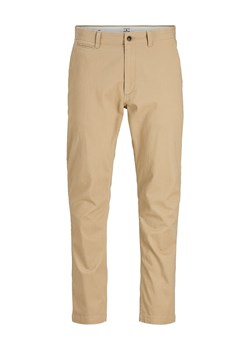 Jack &amp; Jones Spodnie chino w kolorze beżowym ze sklepu Limango Polska w kategorii Spodnie męskie - zdjęcie 171479903