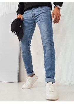 Spodnie męskie jeansowe niebieskie Dstreet UX4112 ze sklepu DSTREET.PL w kategorii Jeansy męskie - zdjęcie 171480830