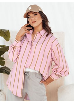 Koszula damska TENESI różowa Dstreet DY0379 ze sklepu DSTREET.PL w kategorii Koszule damskie - zdjęcie 171481034