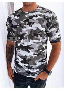 Koszulka moro męska szara Dstreet RX5253 ze sklepu DSTREET.PL w kategorii T-shirty męskie - zdjęcie 171481190