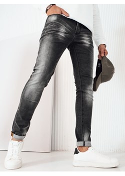 Spodnie męskie jeansowe czarne Dstreet UX4236 ze sklepu DSTREET.PL w kategorii Jeansy męskie - zdjęcie 171481221