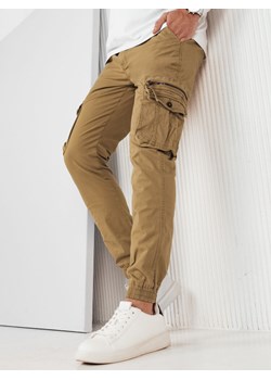 Spodnie męskie bojówki khaki Dstreet UX4180 ze sklepu DSTREET.PL w kategorii Spodnie męskie - zdjęcie 171481561