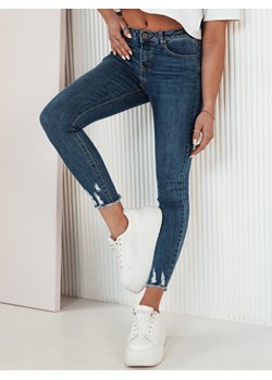 Spodnie damskie jeansowe BUSTE niebieskie Dstreet UY1978 ze sklepu DSTREET.PL w kategorii Jeansy damskie - zdjęcie 171481872