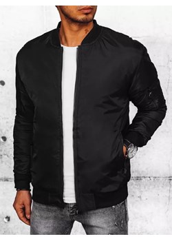 Kurtka męska bomber jacket czarna Dstreet TX4423 ze sklepu DSTREET.PL w kategorii Kurtki męskie - zdjęcie 171482190