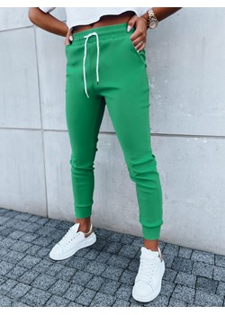 Spodnie damskie dresowe MACHI zielone Dstreet UY1632 ze sklepu DSTREET.PL w kategorii Spodnie damskie - zdjęcie 171482320