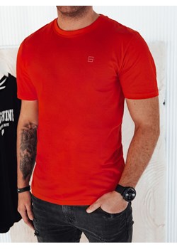 Koszulka męska z nadrukiem pomarańczowa Dstreet RX5470 ze sklepu DSTREET.PL w kategorii T-shirty męskie - zdjęcie 171482552