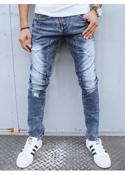 Spodnie męskie niebieskie Dstreet UX3813 ze sklepu DSTREET.PL w kategorii Spodnie męskie - zdjęcie 171482591