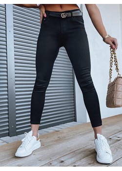 Spodnie damskie jeansowe ARLET czarne Dstreet UY1292 ze sklepu DSTREET.PL w kategorii Jeansy damskie - zdjęcie 171482660