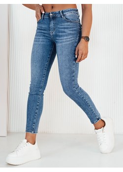 Spodnie damskie jeansowe BEVINO niebieskie Dstreet UY1919 ze sklepu DSTREET.PL w kategorii Jeansy damskie - zdjęcie 171482803