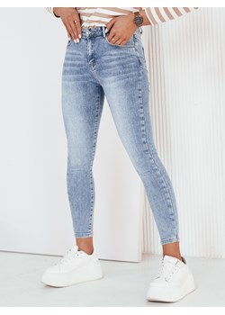 Spodnie damskie jeansowe LACIVON niebieskie Dstreet UY1929 ze sklepu DSTREET.PL w kategorii Jeansy damskie - zdjęcie 171482890
