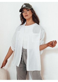 Koszula damska GOLANS biała Dstreet DY0428 ze sklepu DSTREET.PL w kategorii Koszule damskie - zdjęcie 171482904