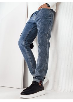 Spodnie męskie jeansowe niebieskie Dstreet UX4238 ze sklepu DSTREET.PL w kategorii Jeansy męskie - zdjęcie 171483074