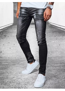 Spodnie męskie jeansowe czarne Dstreet UX3913 ze sklepu DSTREET.PL w kategorii Jeansy męskie - zdjęcie 171483111