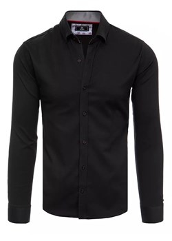 Koszula męska elegancka czarna Dstreet DX2328 ze sklepu DSTREET.PL w kategorii Koszule męskie - zdjęcie 171483380