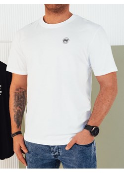 Koszulka męska z nadrukiem biała Dstreet RX5442 ze sklepu DSTREET.PL w kategorii T-shirty męskie - zdjęcie 171484132