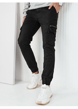 Spodnie męskie bojówki czarne Dstreet UX4173 ze sklepu DSTREET.PL w kategorii Spodnie męskie - zdjęcie 171484314