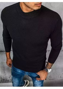 Sweter męski półgolf czarny Dstreet WX1900 ze sklepu DSTREET.PL w kategorii Swetry męskie - zdjęcie 171484444