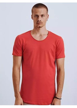T-shirt męski czerwony Dstreet RX4612 ze sklepu DSTREET.PL w kategorii T-shirty męskie - zdjęcie 171484523