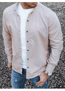 Koszula męska różowa Dstreet DX2360 ze sklepu DSTREET.PL w kategorii Koszule męskie - zdjęcie 171484552