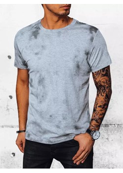 T-shirt męski jasnoszary Dstreet RX5025 ze sklepu DSTREET.PL w kategorii T-shirty męskie - zdjęcie 171485864