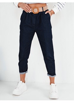 Spodnie damskie jeansowe CONJEAN niebieskie Dstreet UY1893 ze sklepu DSTREET.PL w kategorii Jeansy damskie - zdjęcie 171486443