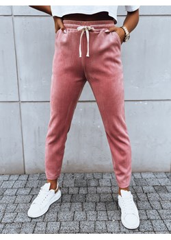 Spodnie dresowe damskie ASTRO różowe Dstreet UY1659 ze sklepu DSTREET.PL w kategorii Spodnie damskie - zdjęcie 171486693