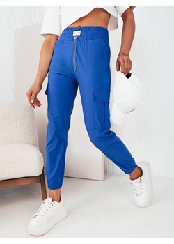 Spodnie damskie MAREN niebieskie Dstreet UY2069 ze sklepu DSTREET.PL w kategorii Spodnie damskie - zdjęcie 171486892