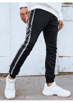 Spodnie męskie dresowe czarne Dstreet UX4195 ze sklepu DSTREET.PL w kategorii Spodnie męskie - zdjęcie 171487091