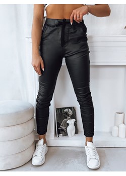 Spodnie damskie LIZZY czarne Dstreet UY1788 ze sklepu DSTREET.PL w kategorii Spodnie damskie - zdjęcie 171487474