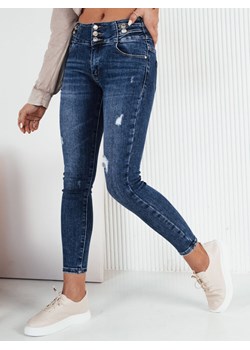 Spodnie damskie jeansowe AVILA niebieskie Dstreet UY1924 ze sklepu DSTREET.PL w kategorii Jeansy damskie - zdjęcie 171487644
