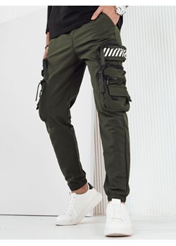 Spodnie męskie bojówki zielone Dstreet UX4160 ze sklepu DSTREET.PL w kategorii Spodnie męskie - zdjęcie 171488673