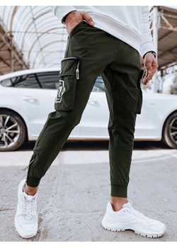 Spodnie męskie bojówki zielone Dstreet UX4310 ze sklepu DSTREET.PL w kategorii Spodnie męskie - zdjęcie 171489170