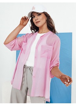 Koszula damska GOLANS różowa Dstreet DY0425 ze sklepu DSTREET.PL w kategorii Koszule damskie - zdjęcie 171489624