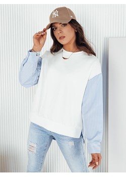 Bluza damska TRELIE biała Dstreet BY1266 ze sklepu DSTREET.PL w kategorii Bluzy damskie - zdjęcie 171490111