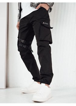 Spodnie męskie bojówki czarne Dstreet UX4205 ze sklepu DSTREET.PL w kategorii Spodnie męskie - zdjęcie 171490113