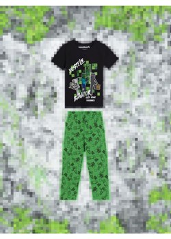 Sinsay - Piżama Minecraft - czarny ze sklepu Sinsay w kategorii Piżamy dziecięce - zdjęcie 171491201