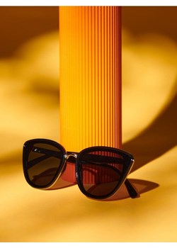 Sinsay - Okulary przeciwsłoneczne - czarny ze sklepu Sinsay w kategorii Okulary przeciwsłoneczne damskie - zdjęcie 171491243