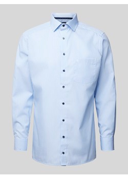 Koszula biznesowa o kroju modern fit ze wzorem w paski model ‘Bergamo’ ze sklepu Peek&Cloppenburg  w kategorii Koszule męskie - zdjęcie 171492180
