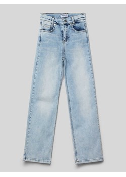 Jeansy o kroju slim fit z 5 kieszeniami ze sklepu Peek&Cloppenburg  w kategorii Spodnie chłopięce - zdjęcie 171492181