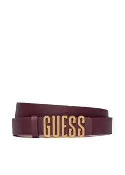 Guess Pasek Damski BW7848 P3425 Bordowy ze sklepu MODIVO w kategorii Paski damskie - zdjęcie 171495844