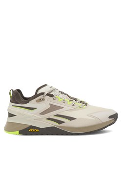 Buty na siłownię Reebok Nano X3 Adventure 100069914 Beżowy ze sklepu eobuwie.pl w kategorii Buty sportowe damskie - zdjęcie 171497622