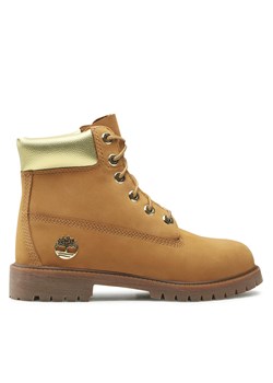 Trapery Timberland Premium 6 In Waterproof Boot TB0A5SZD2311 Wheat Nubuck W Gold ze sklepu eobuwie.pl w kategorii Workery damskie - zdjęcie 171497964